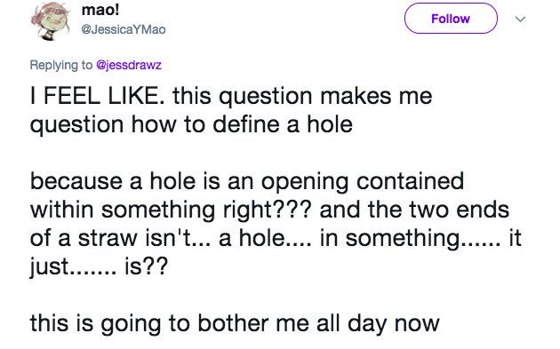 two holes like